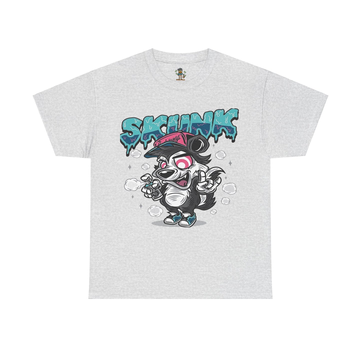 retro skunk classic t shirt
