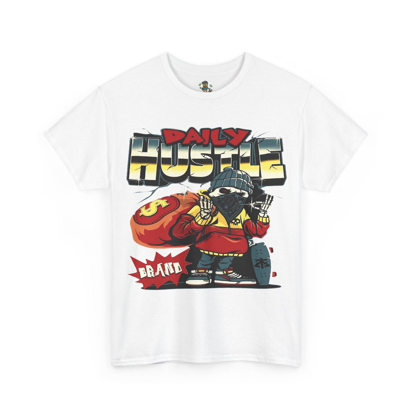 Daily Hustle Heavy Cotton Tee