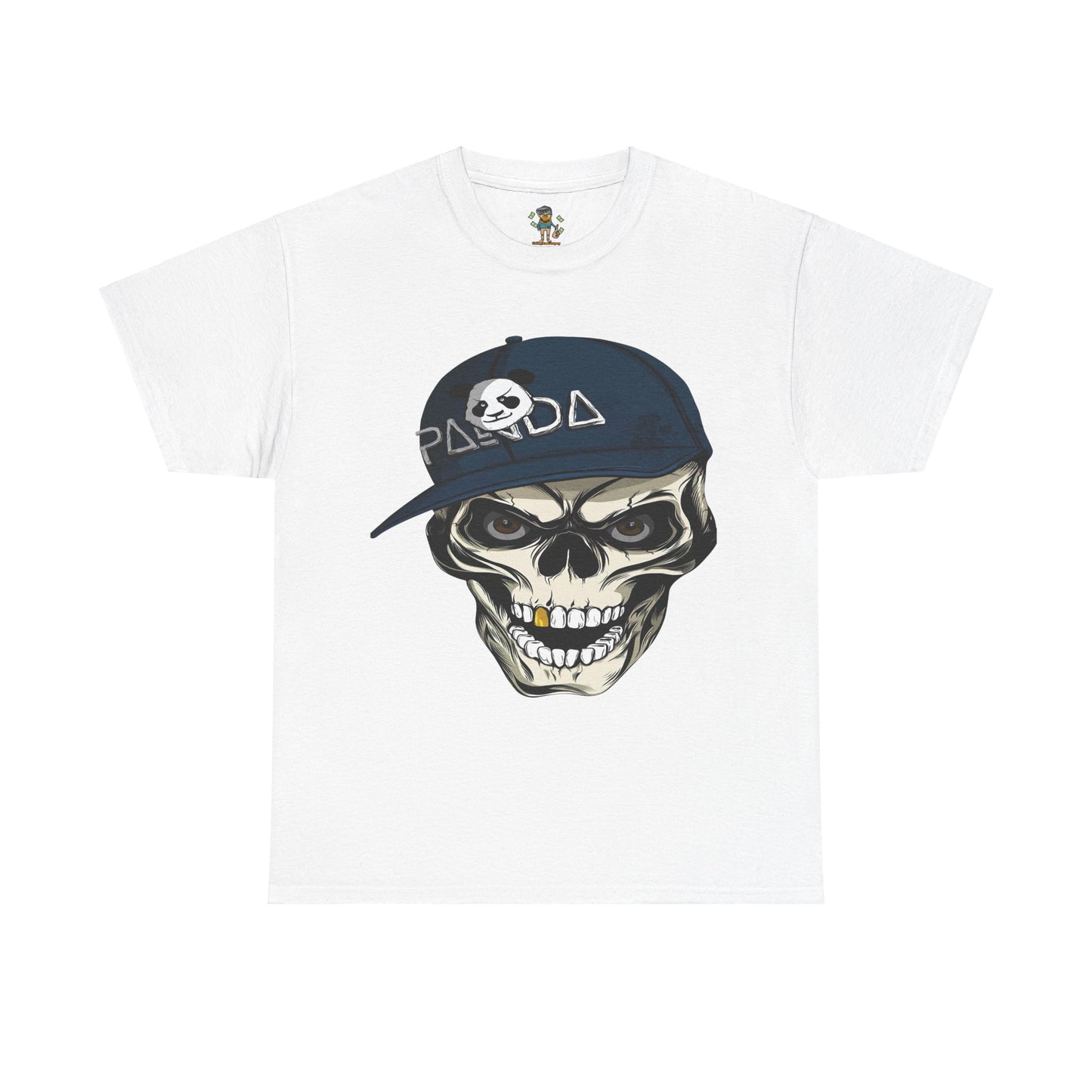 panda skull Heavy Cotton Tee