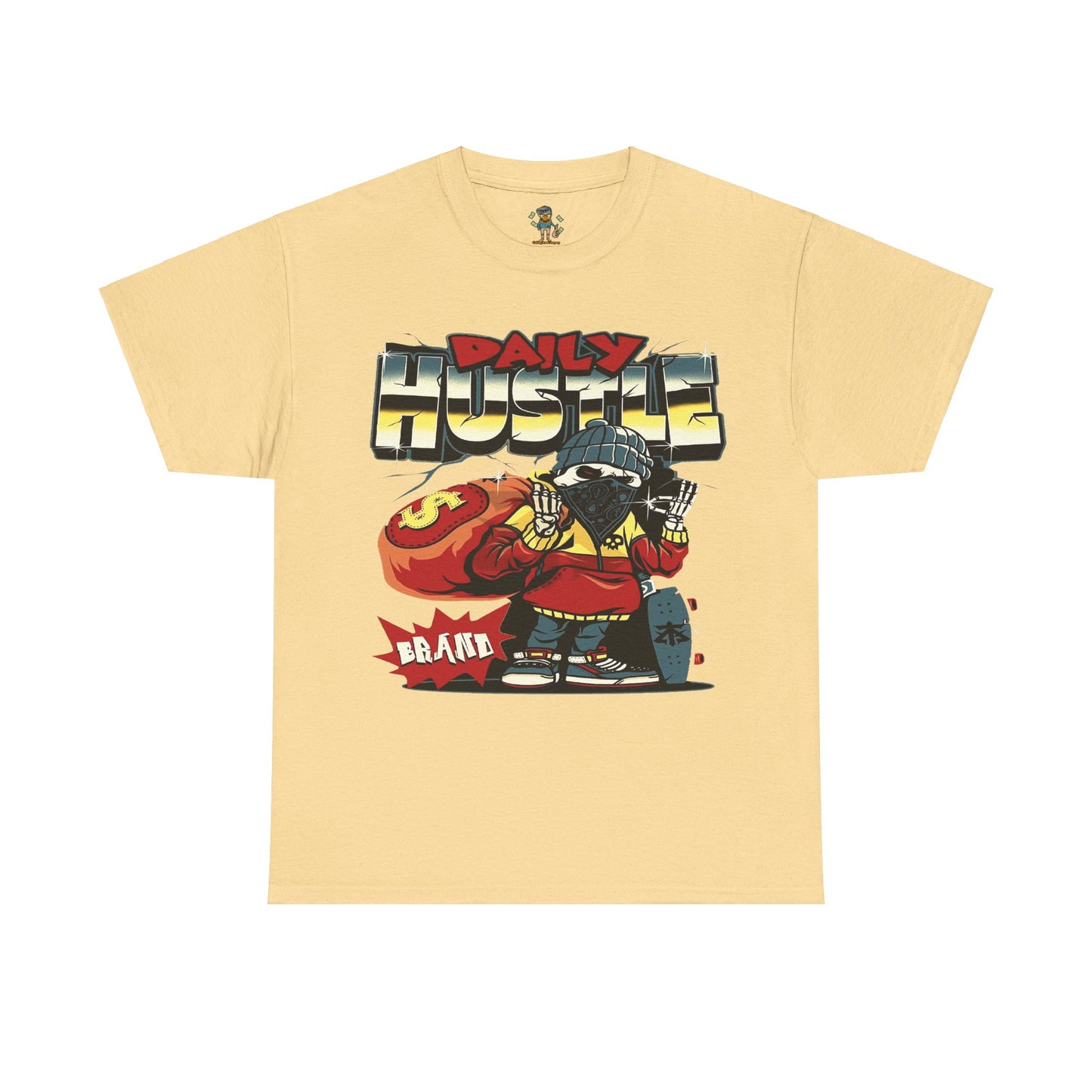 Daily Hustle Heavy Cotton Tee