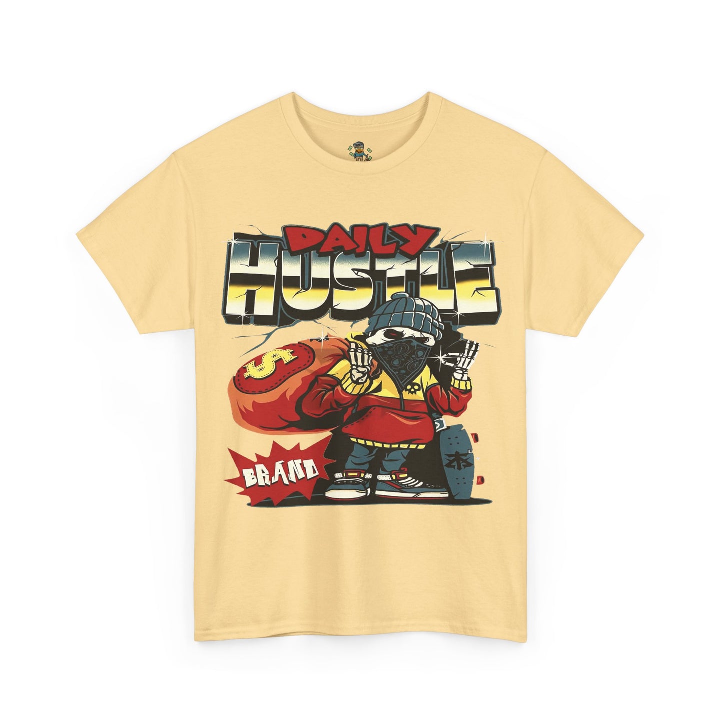Daily Hustle Heavy Cotton Tee