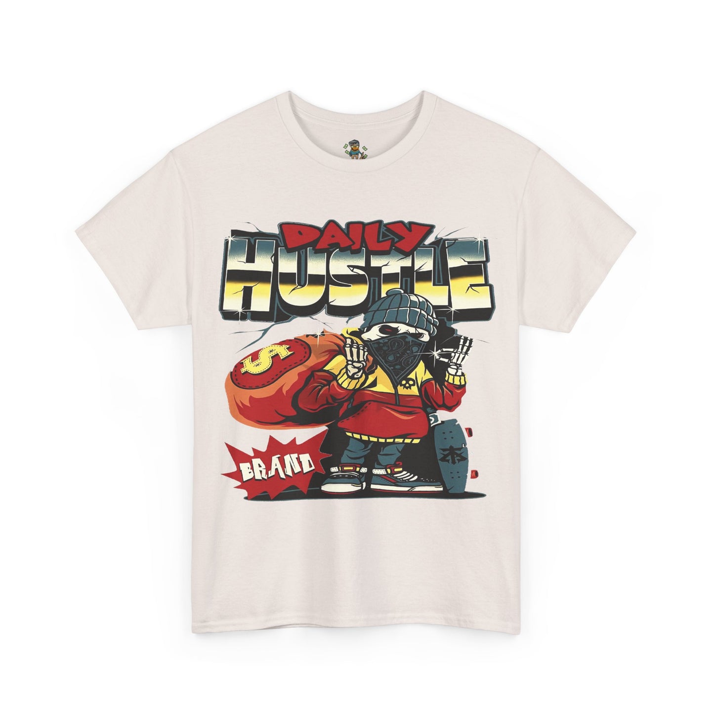 Daily Hustle Heavy Cotton Tee