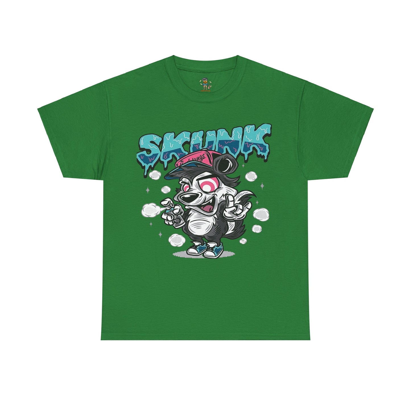 retro skunk classic t shirt
