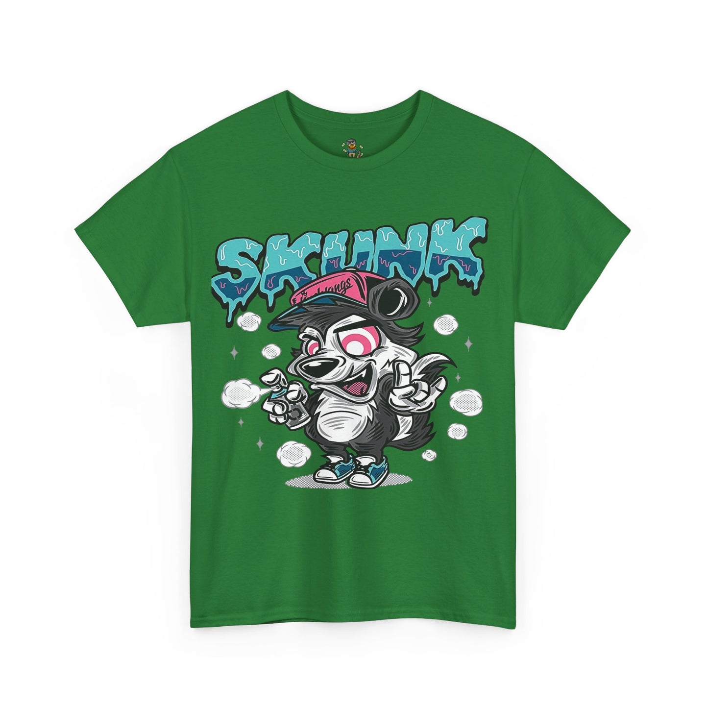 retro skunk classic t shirt