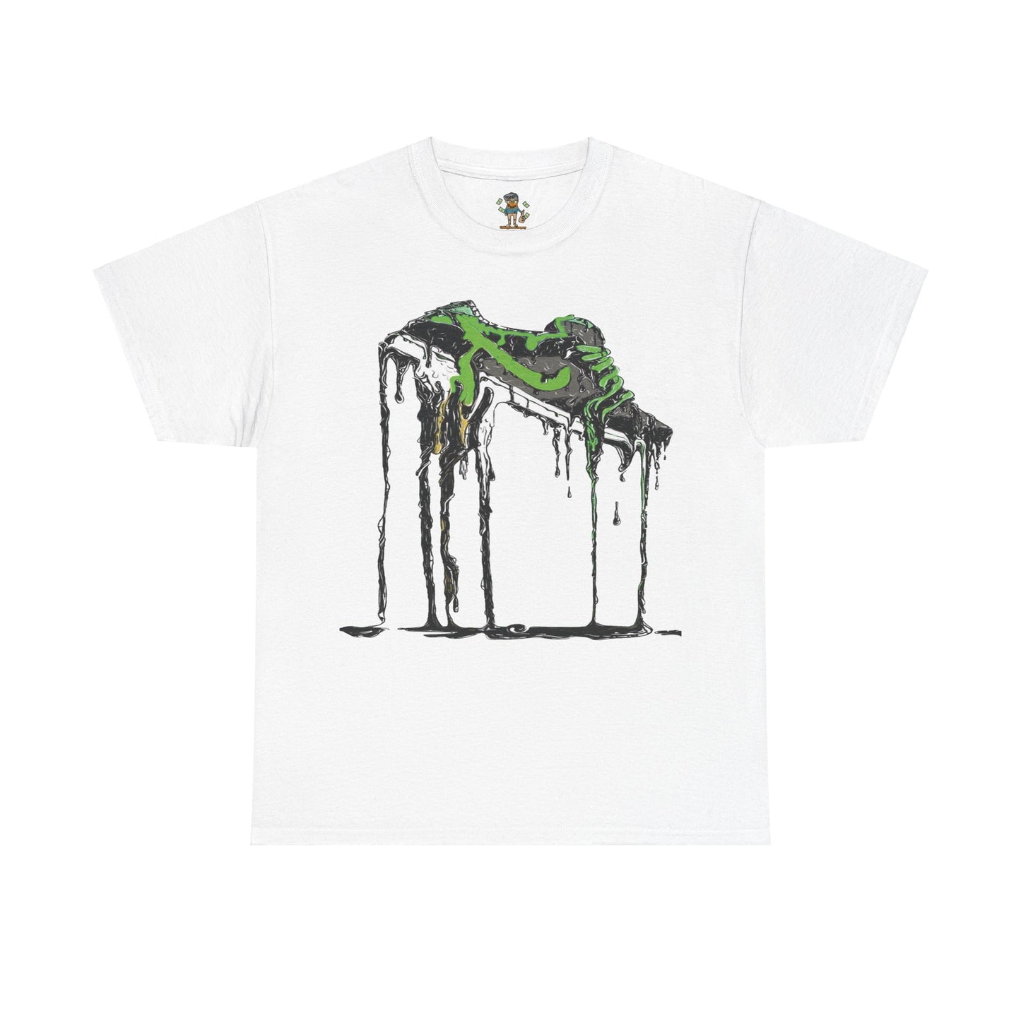 Dripping Camouflage Heavy Cotton Tee