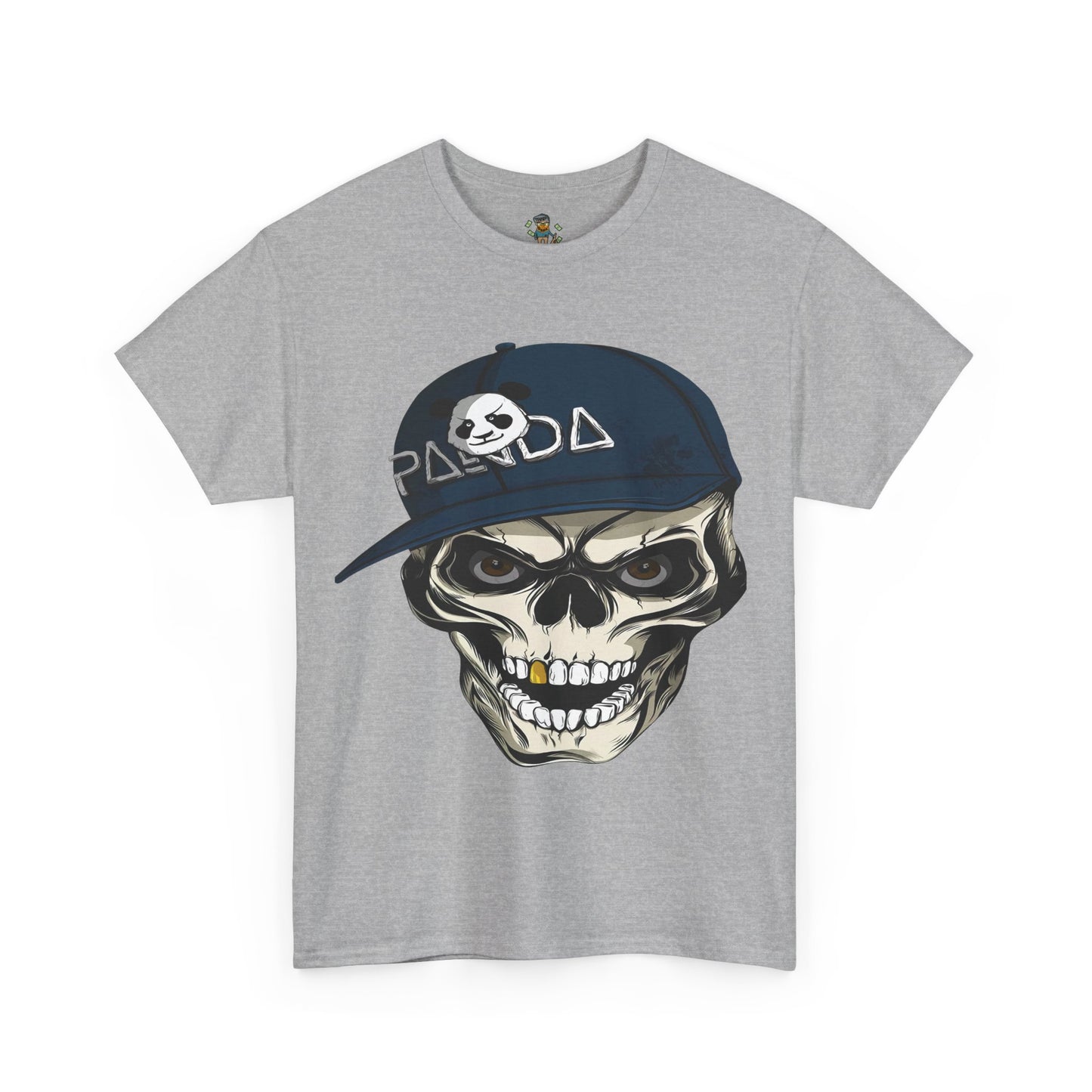 panda skull Heavy Cotton Tee