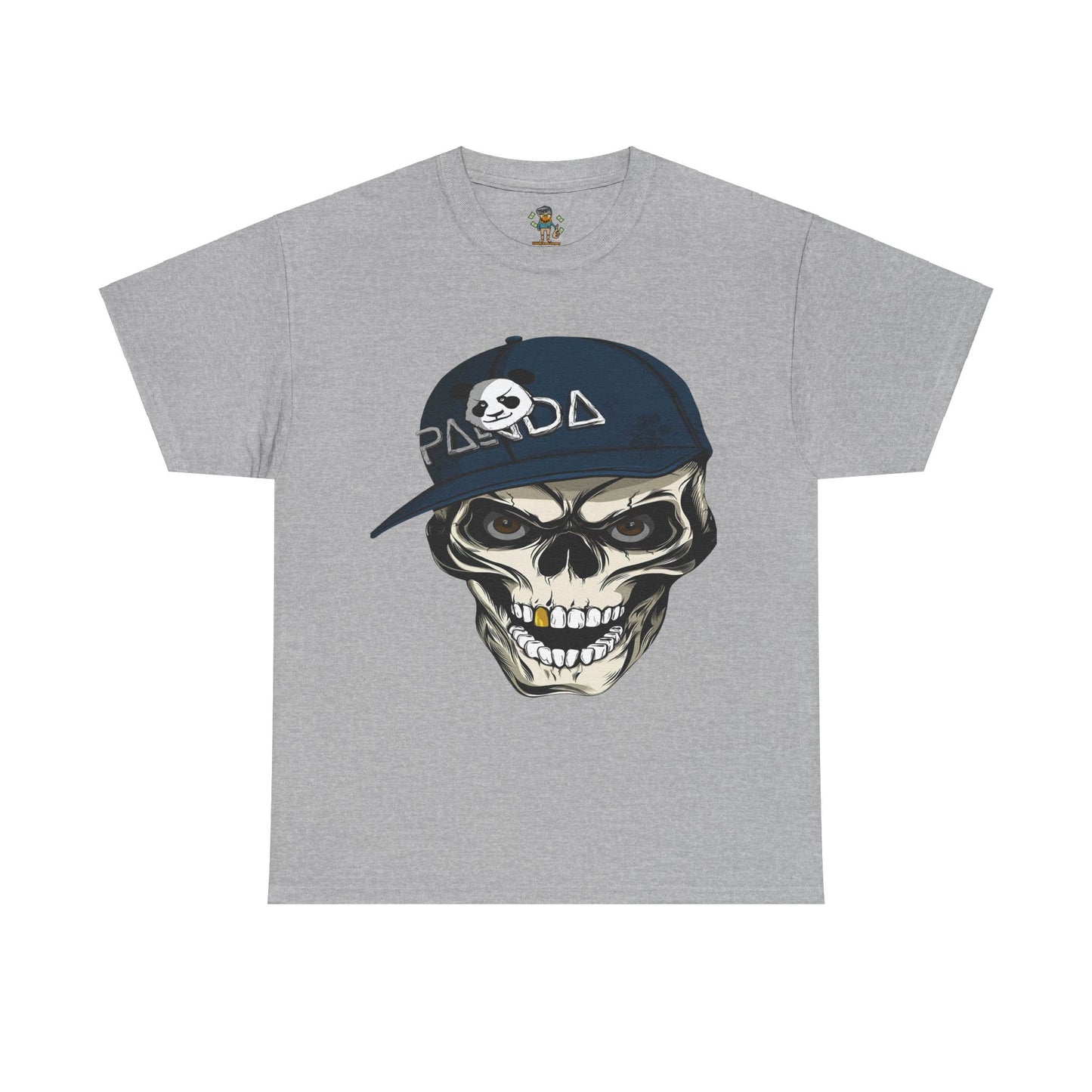 panda skull Heavy Cotton Tee