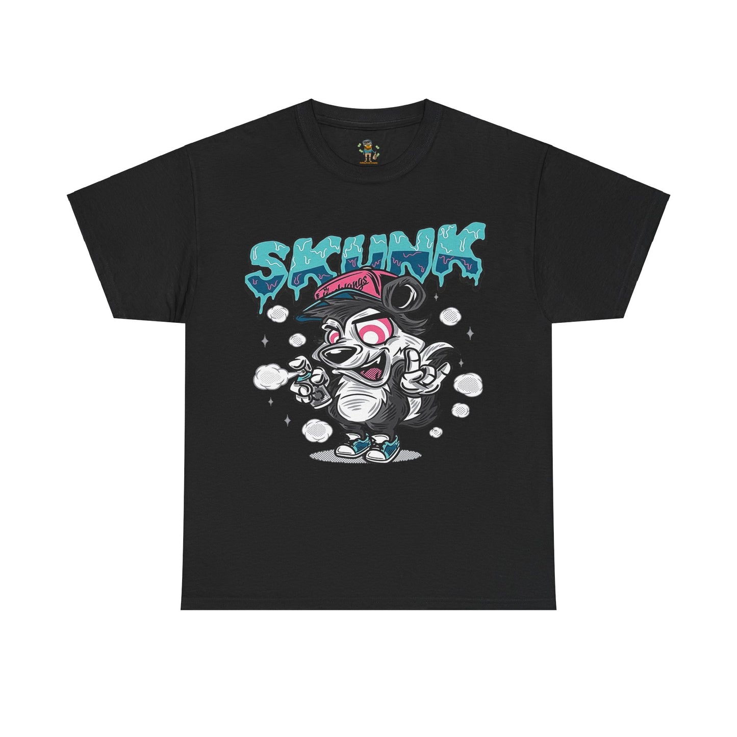 retro skunk classic t shirt