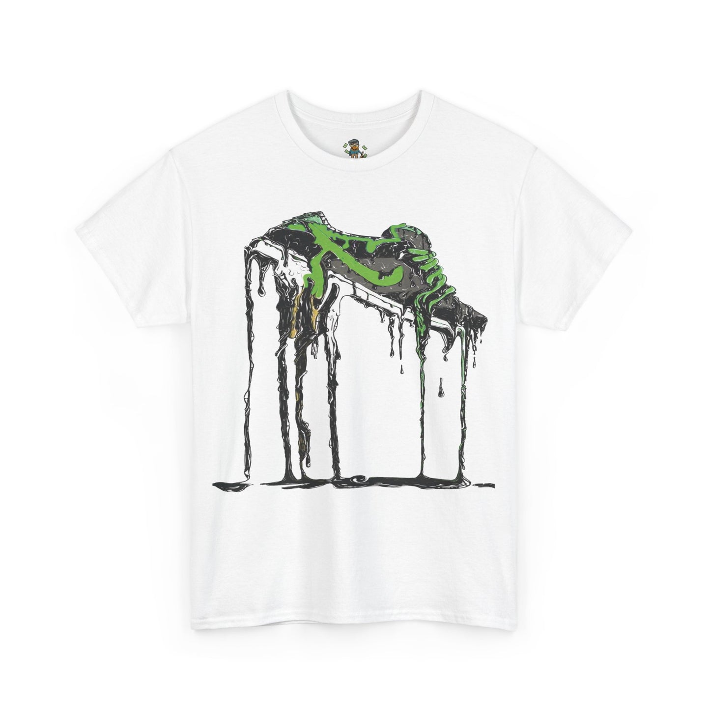 Dripping Camouflage Heavy Cotton Tee