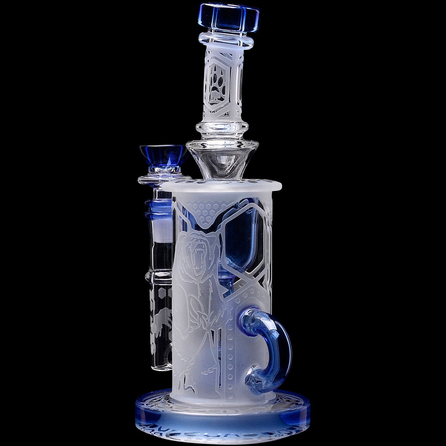 Calibear Sandblasted Flower Of Life Klein Recycler