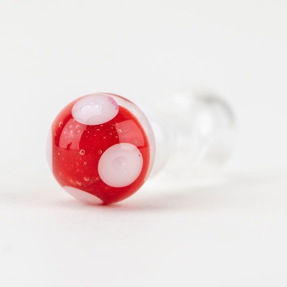 Empire Glassworks Mushroom PuffCo Peak Pro Glass Ball Cap