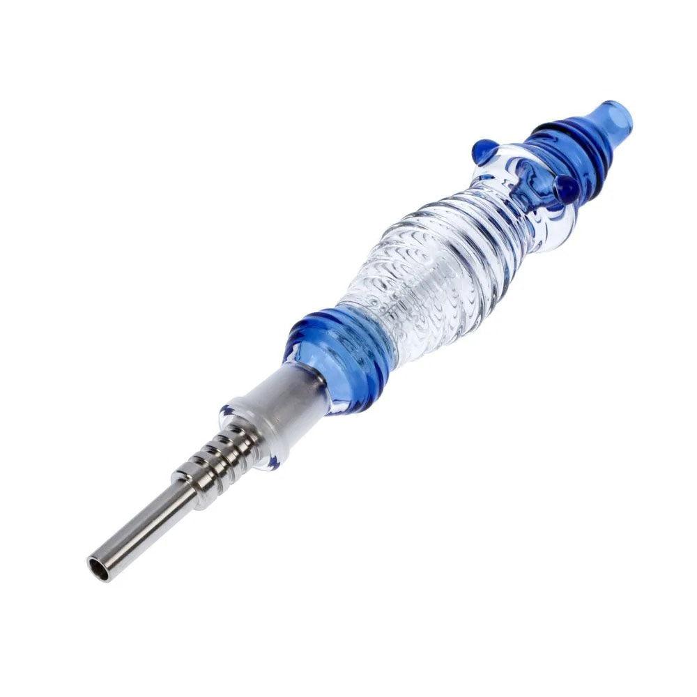 Ripple Glass Nectar Straw