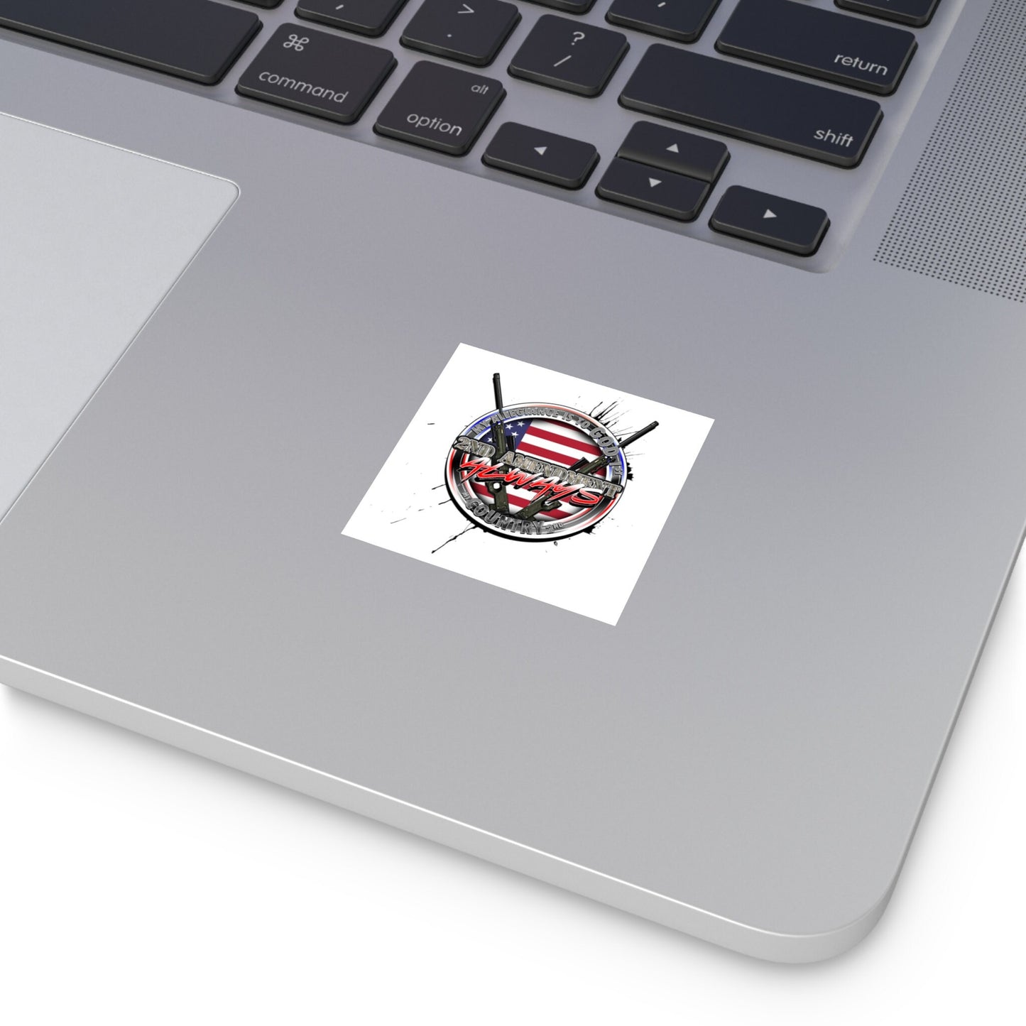 2nd Amendment Square Vinyl Stickers
