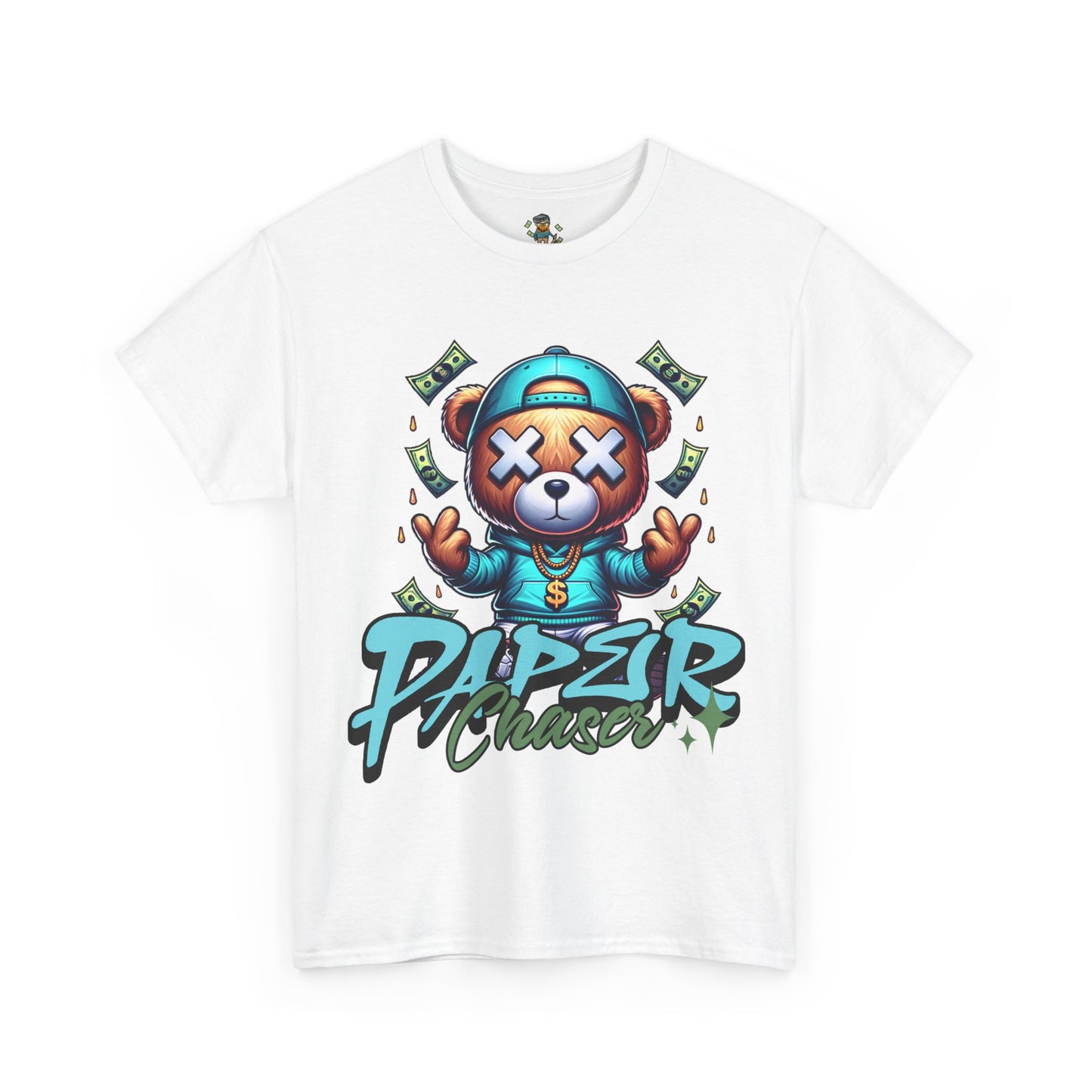 Bear Money Tee — 'Paper Chasing' T‑Shirt