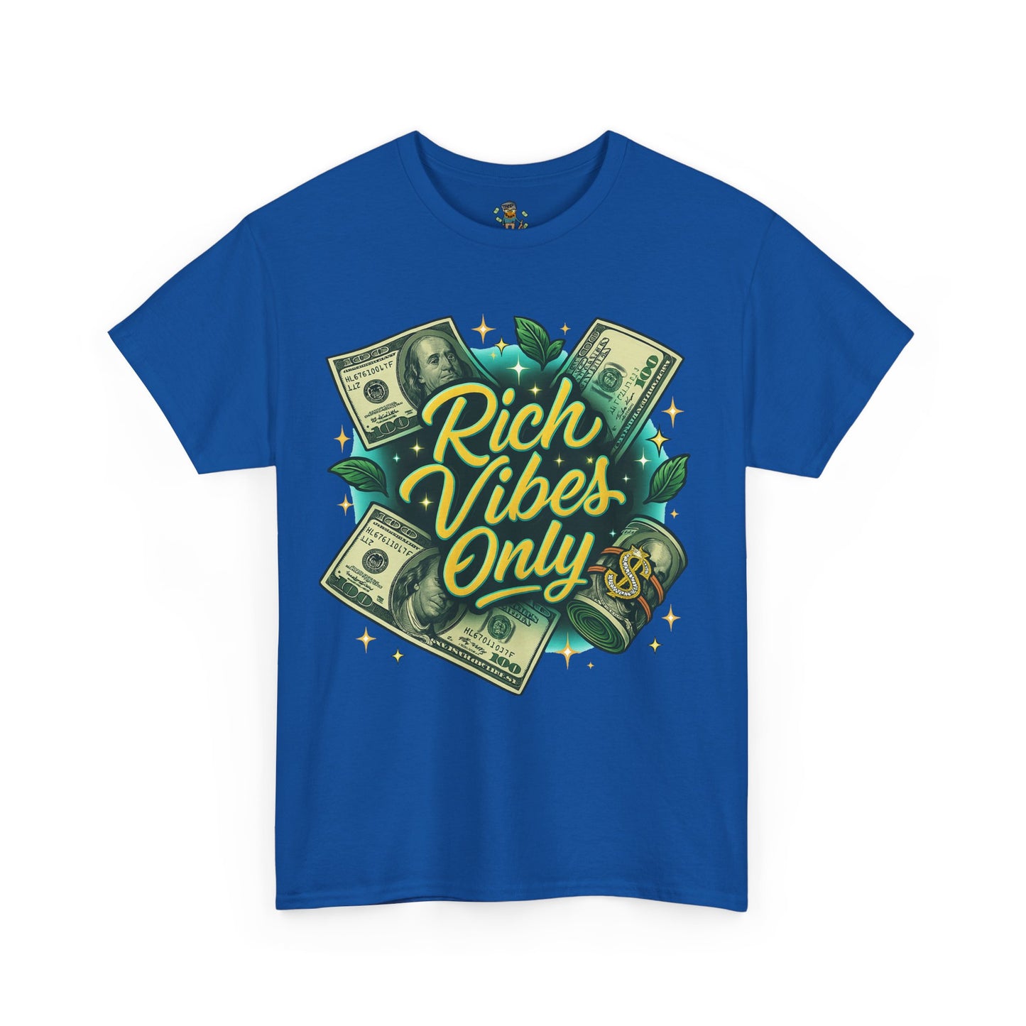 Rich Vibes Only Tee, Motivational Streetwear