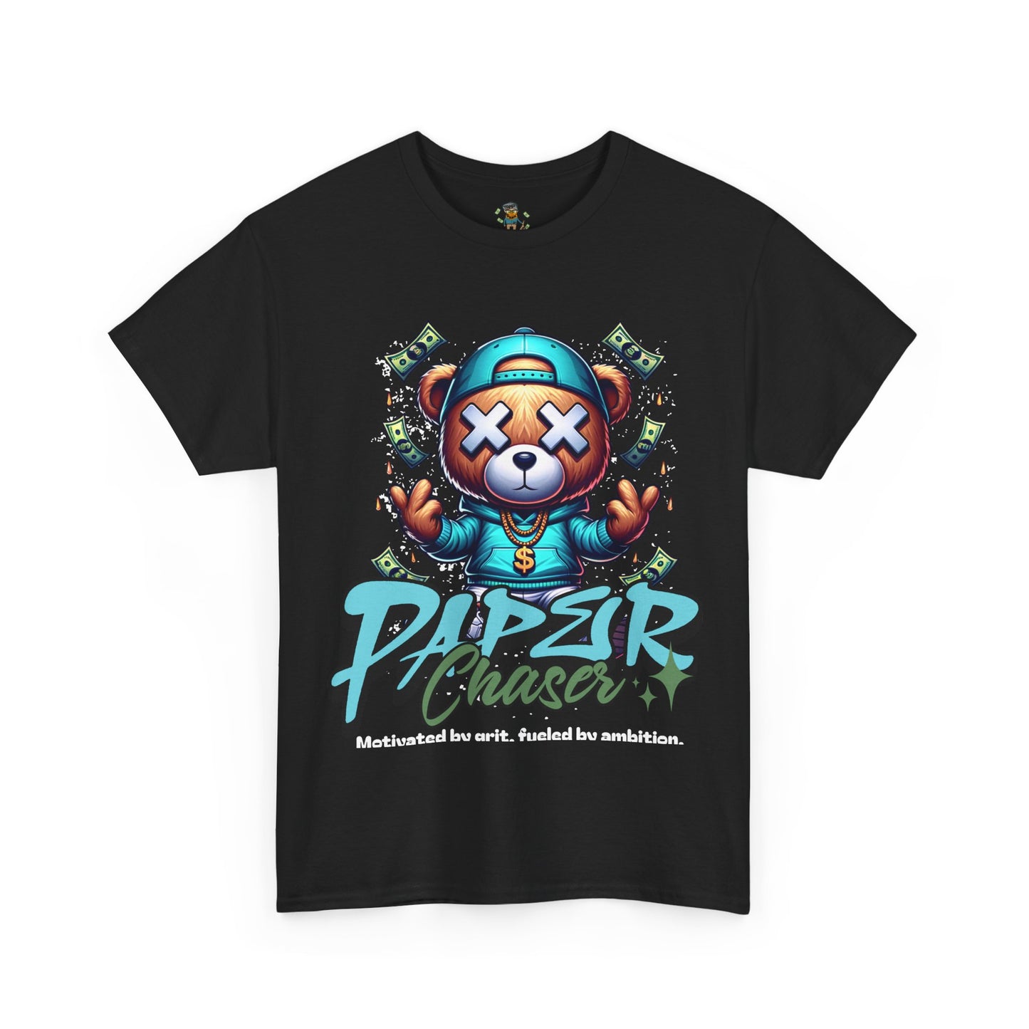 Bear Money Tee — 'Paper Chasing' T‑Shirt