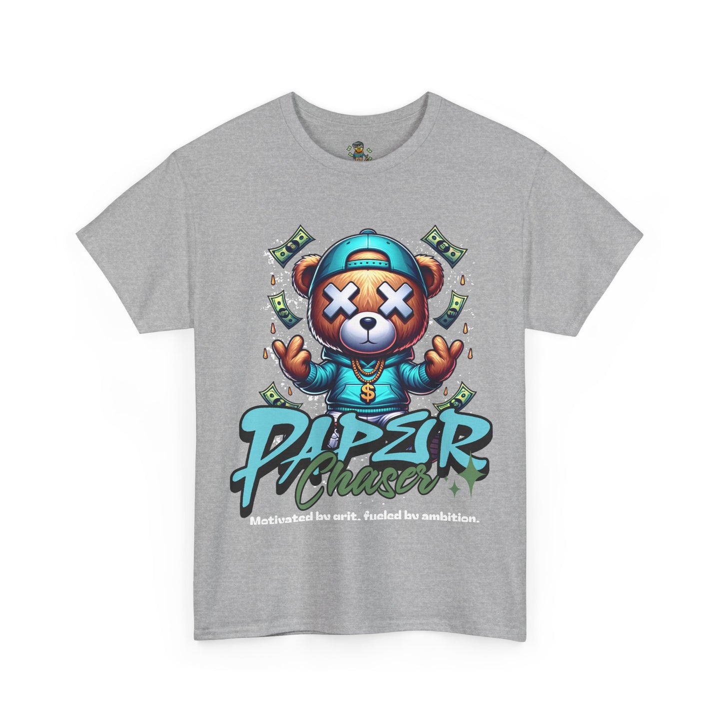 Bear Money Tee — 'Paper Chasing' T‑Shirt