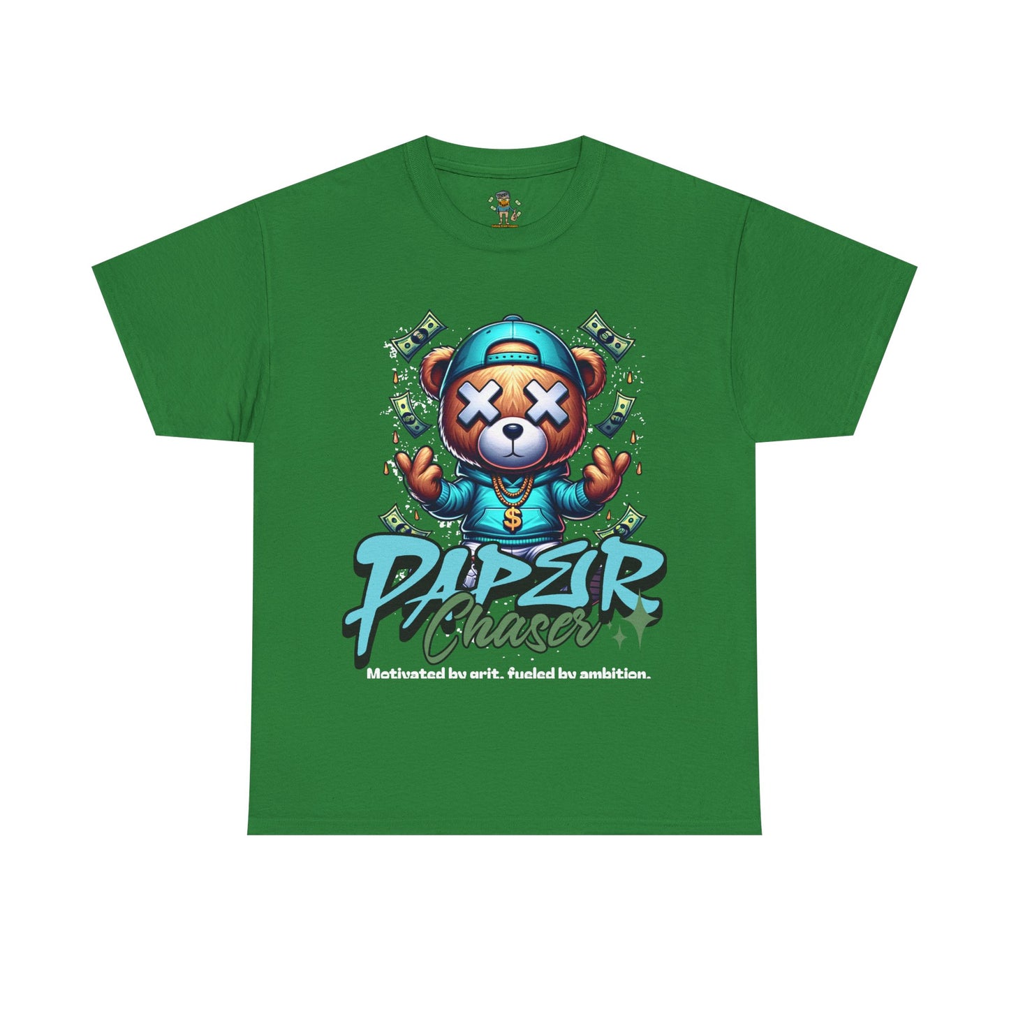 Bear Money Tee — 'Paper Chasing' T‑Shirt