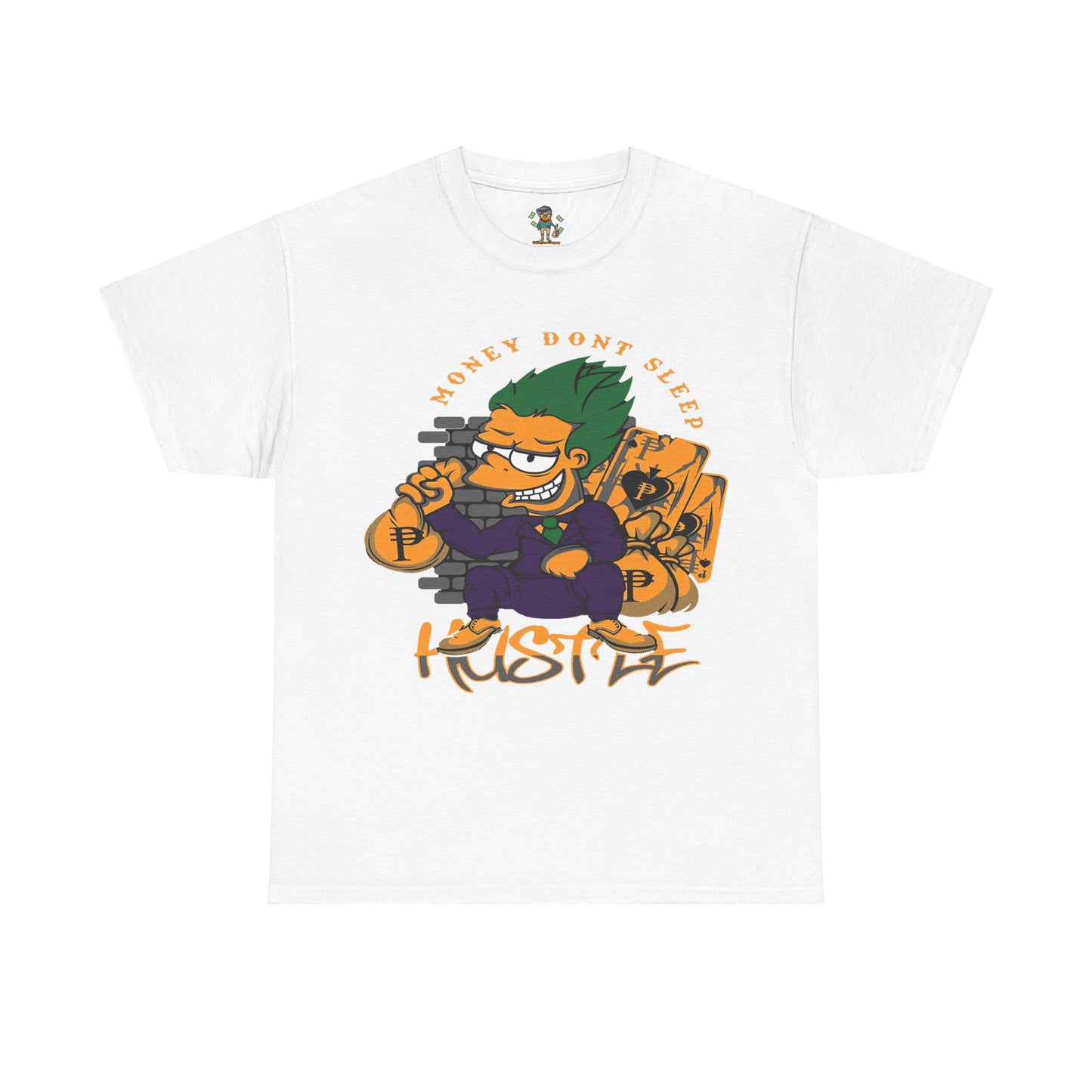 Money Don't Sleep' Graphic Tee for Hustlers