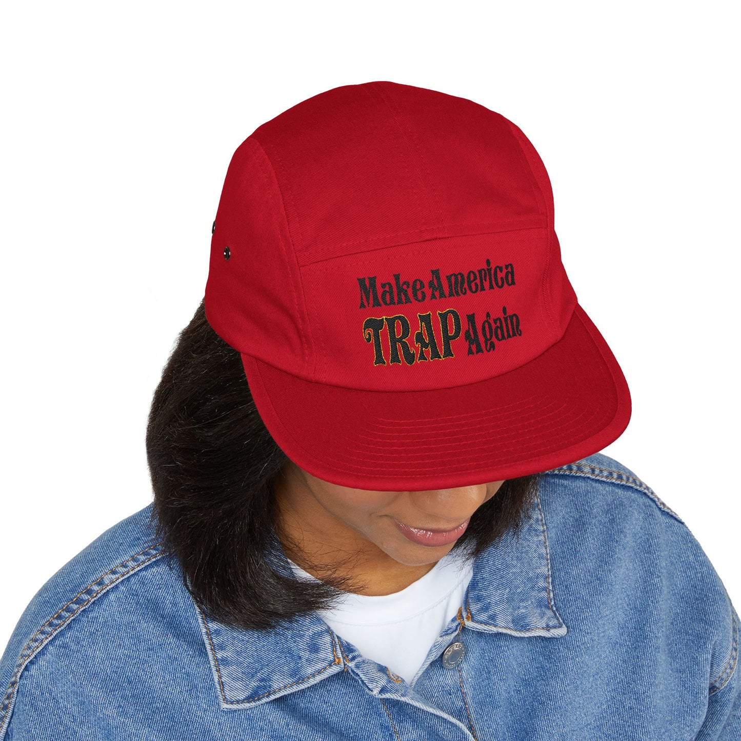Make America Trap Again Embroidered Cap — Streetwear Snapback