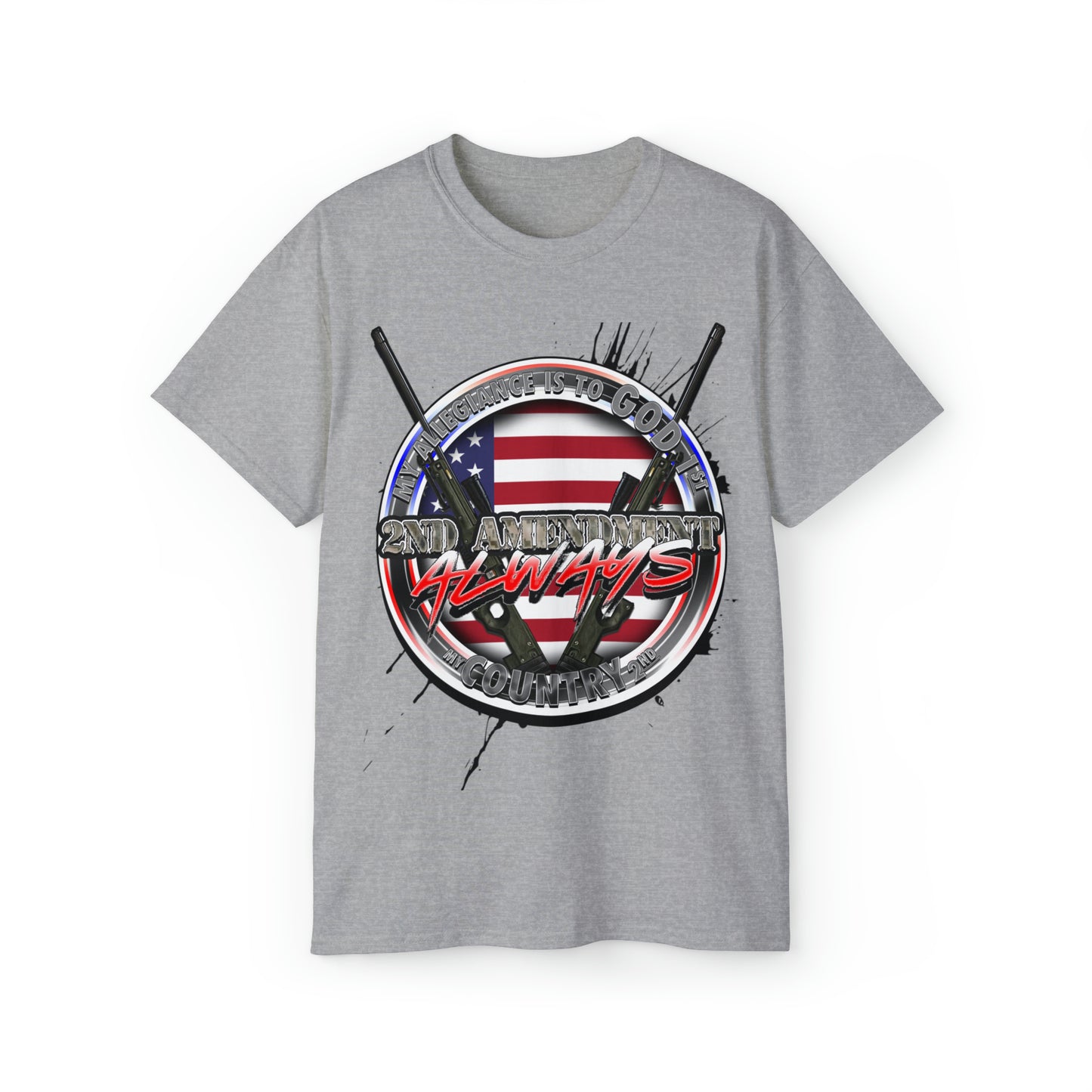 My allegiance is to god 1st country 2nd and second amendment always
