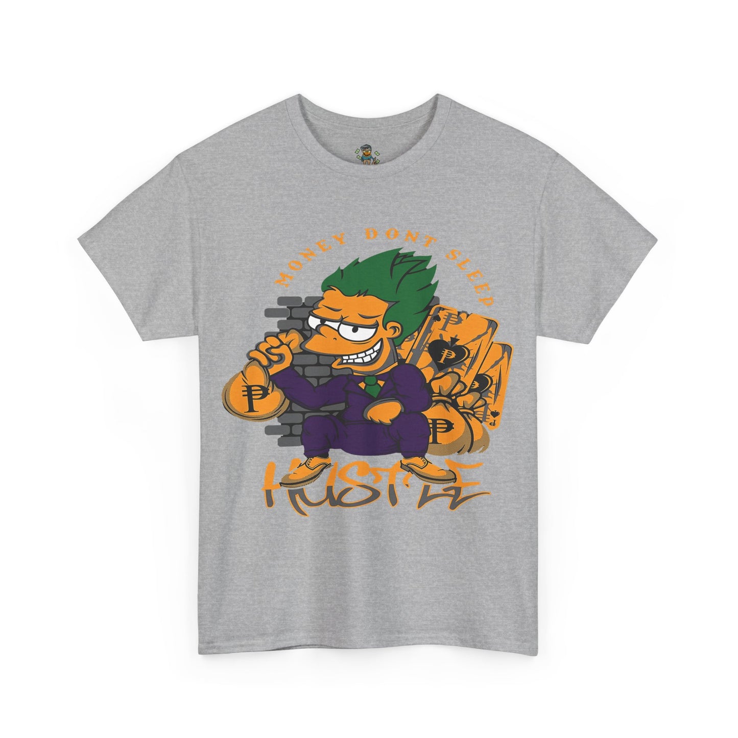Money Don't Sleep' Graphic Tee for Hustlers
