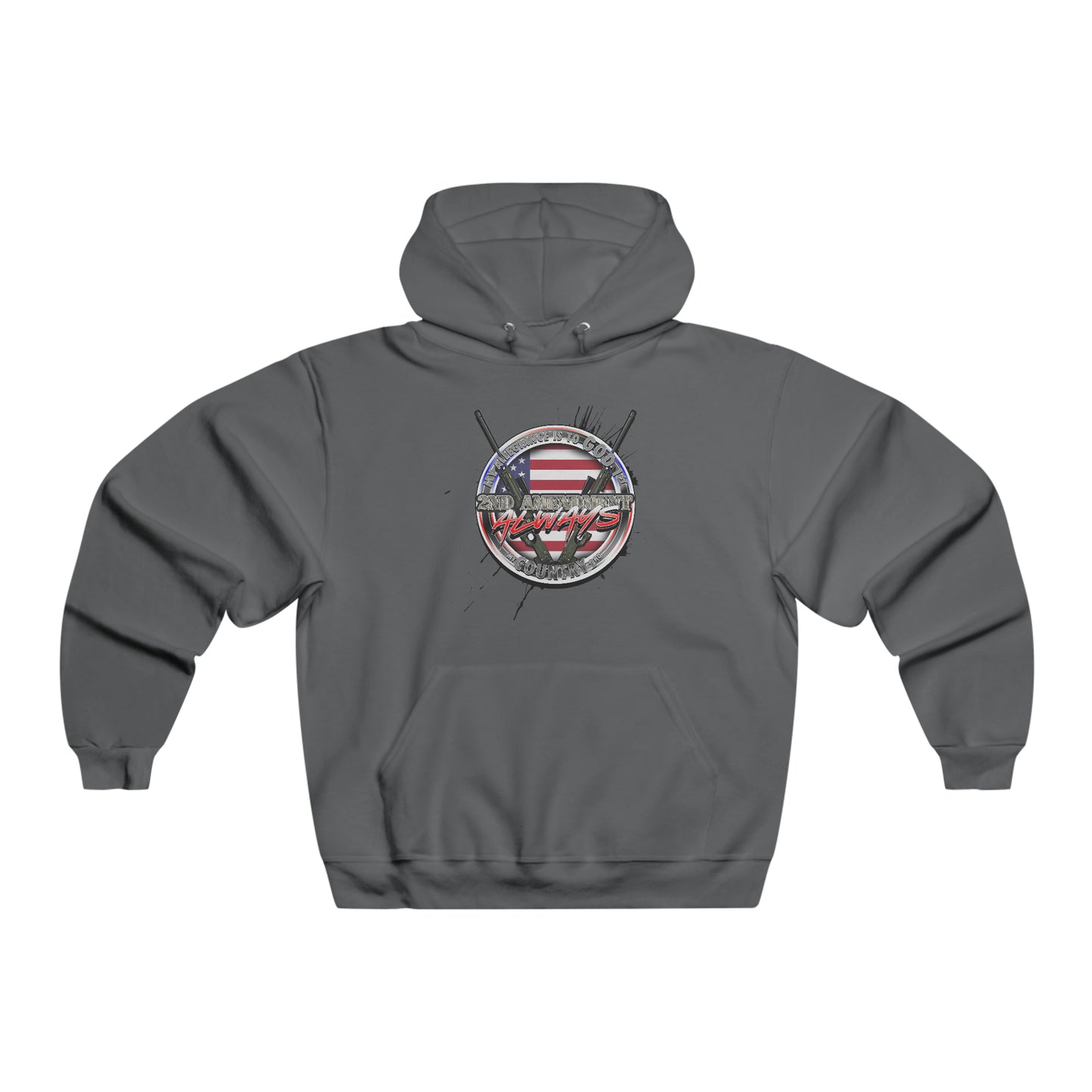 My allegiance is god 1st my country 2nd® Hooded Sweatshirt
