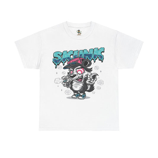 retro skunk classic t shirt