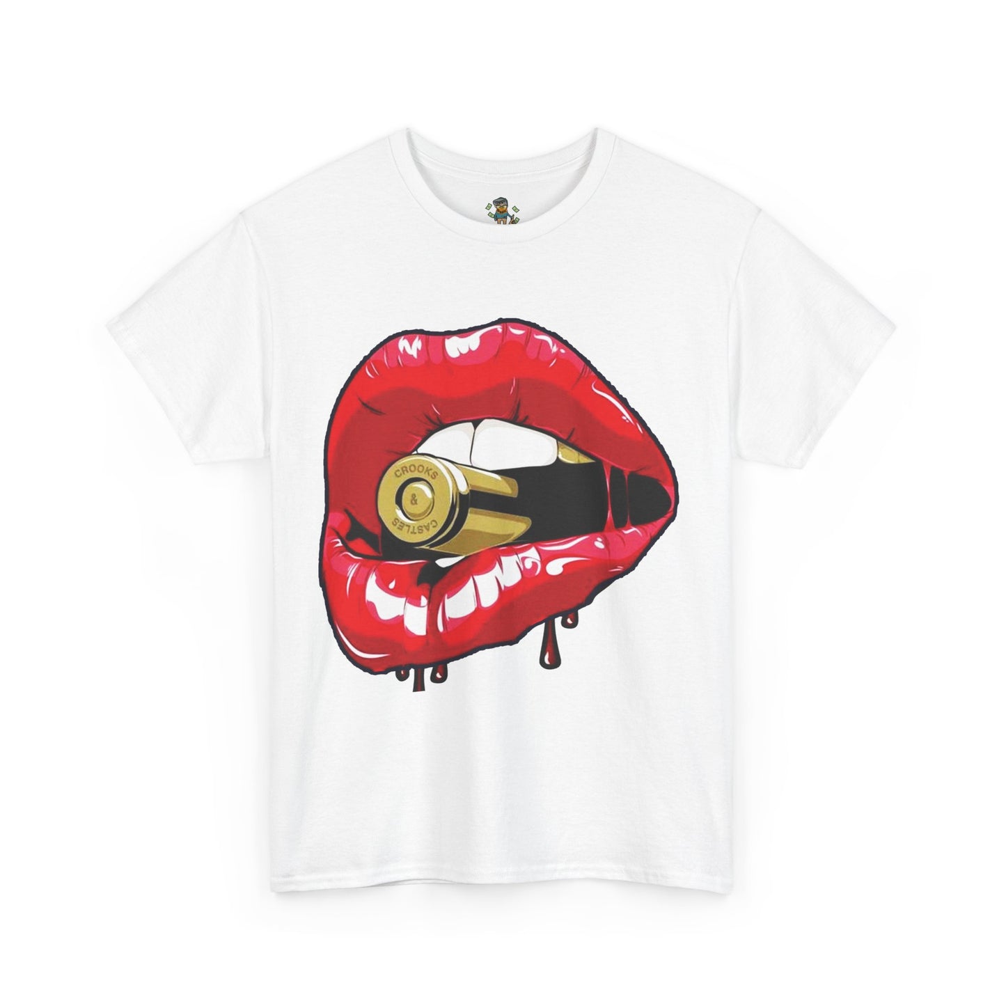 Edgy Lips and Bullet- Streetwear Style