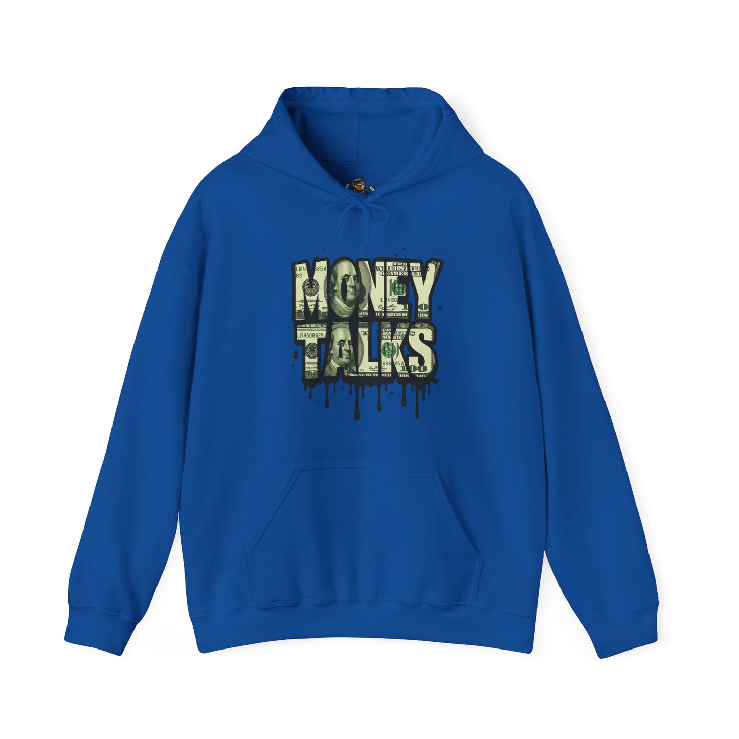Hoodie — 'Money Talks' Graffiti Streetwear Pullover
