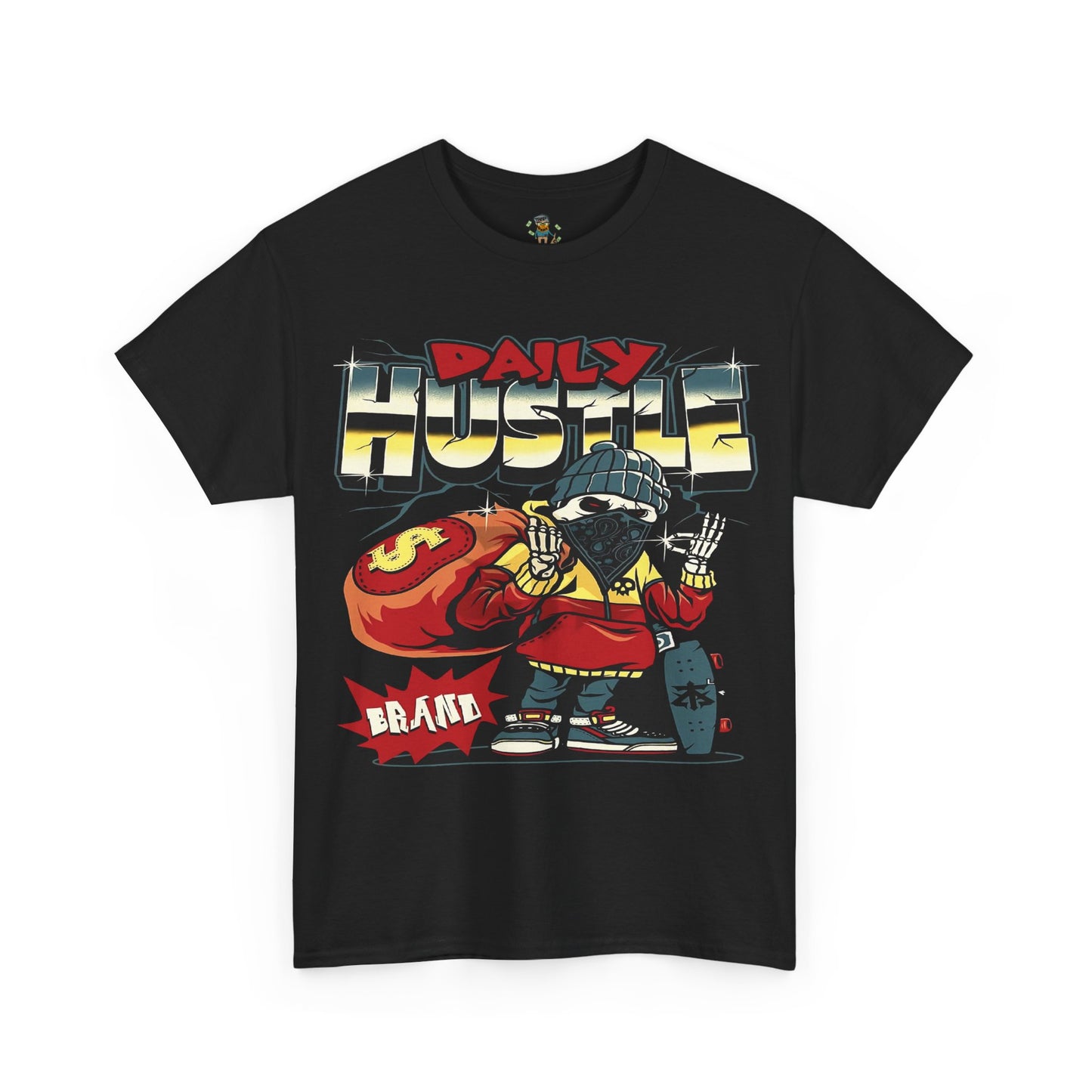 Daily Hustle Heavy Cotton Tee