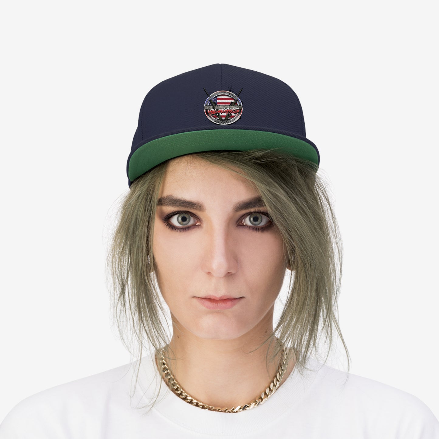 God 1st Country 2nd flat bill hats