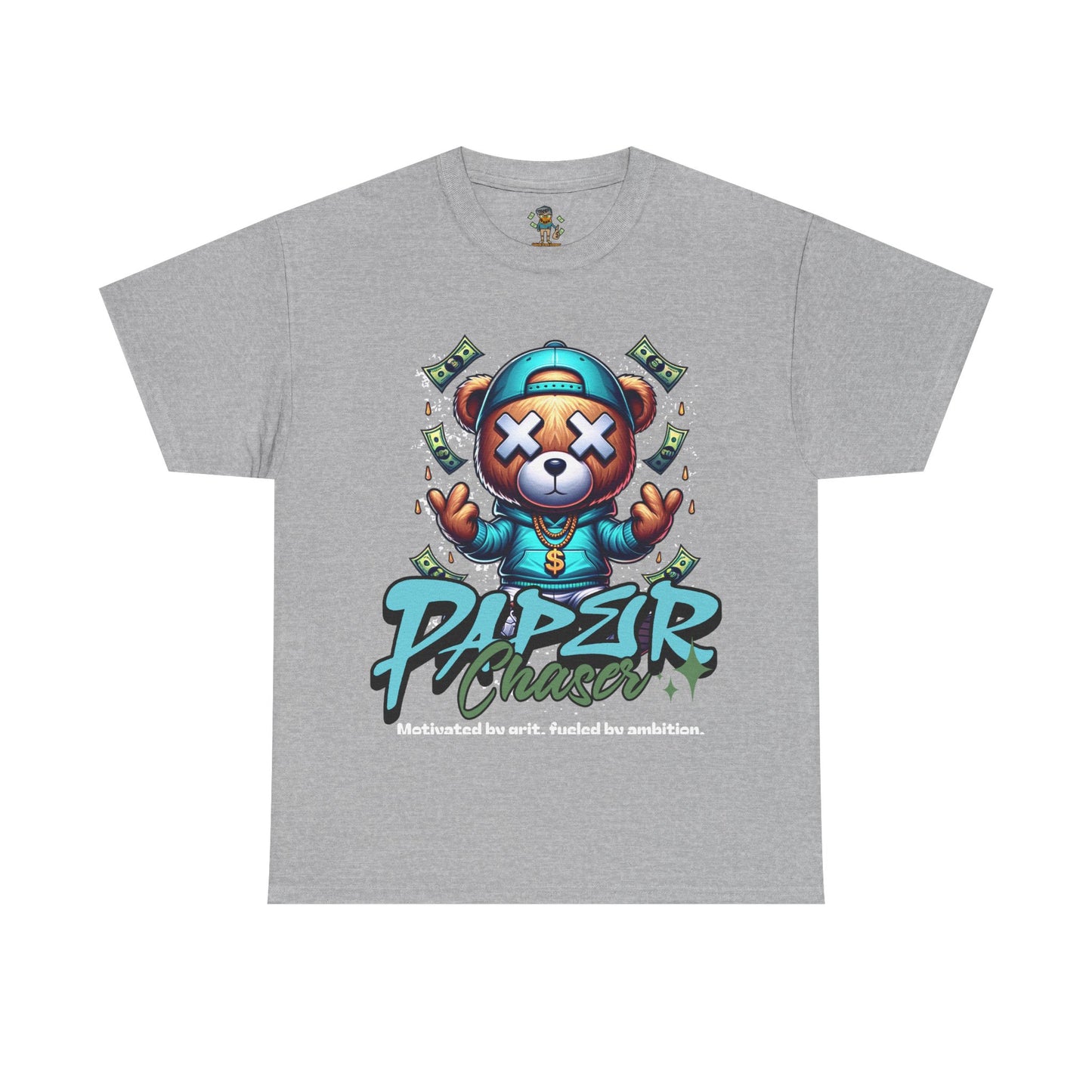 Bear Money Tee — 'Paper Chasing' T‑Shirt