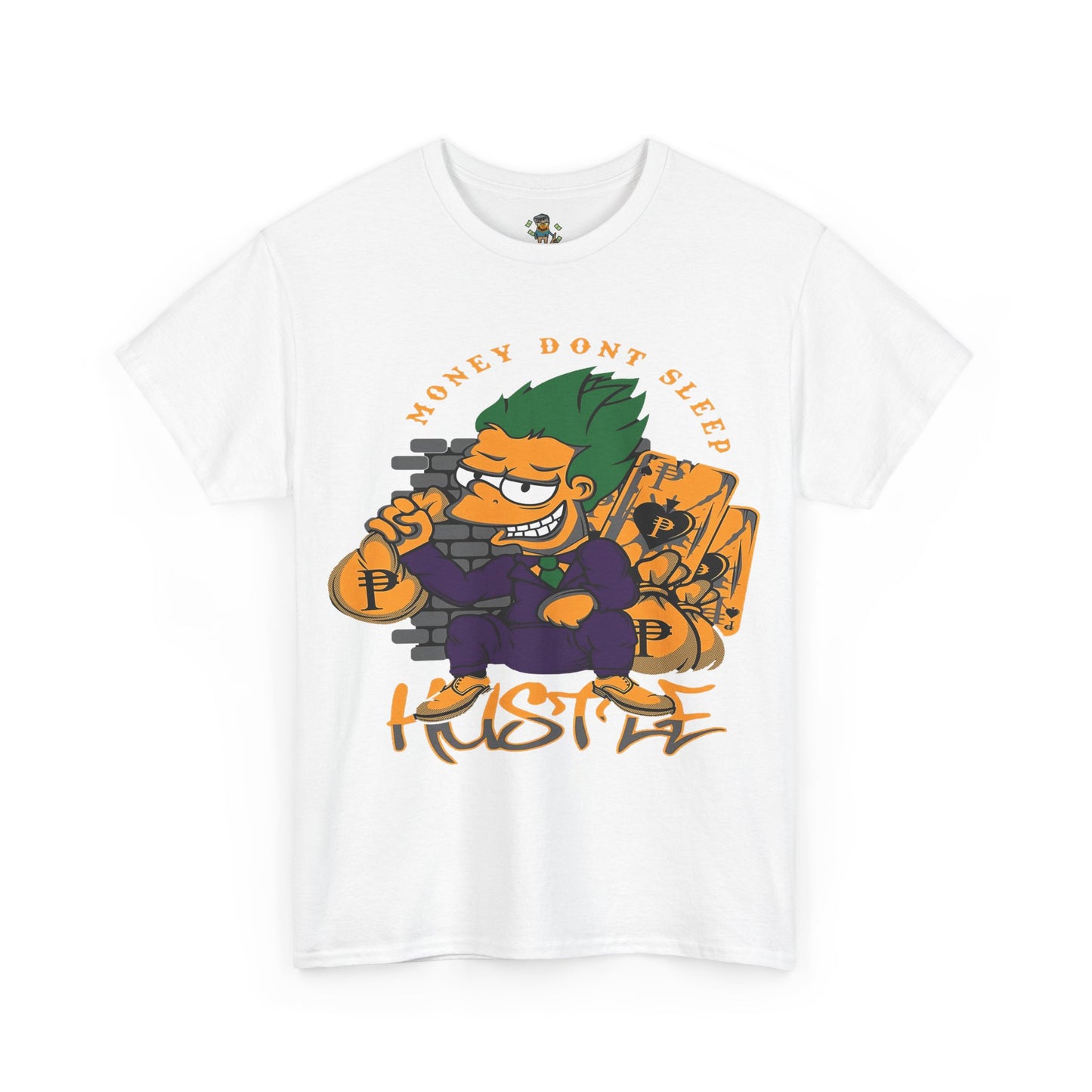 Money Don't Sleep' Graphic Tee for Hustlers