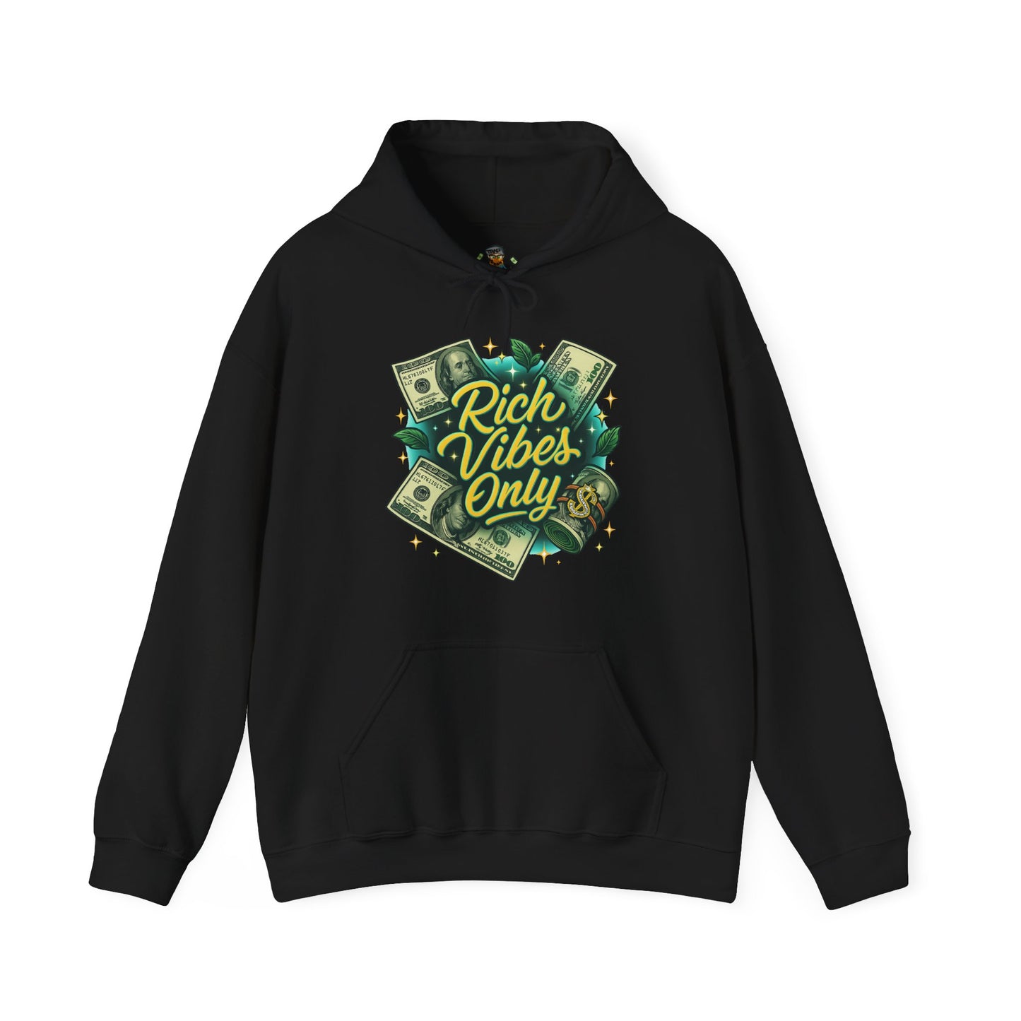 Hoodie - "Rich Vibes Only"