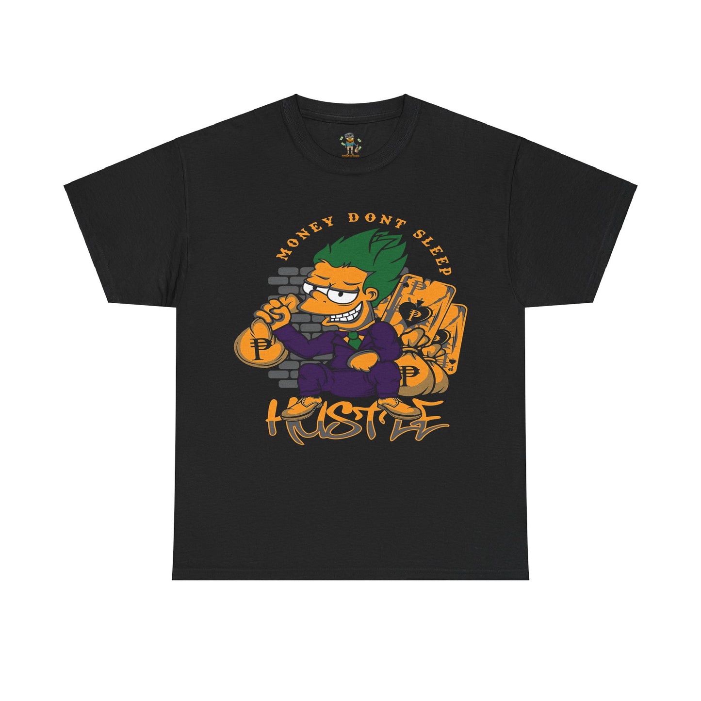 Money Don't Sleep' Graphic Tee for Hustlers