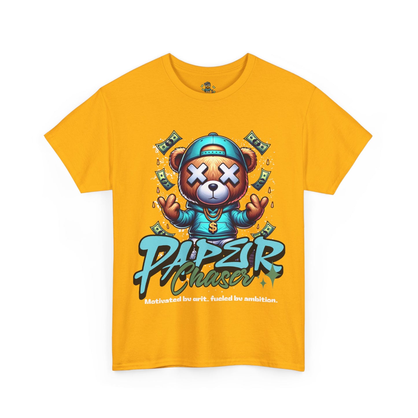 Bear Money Tee — 'Paper Chasing' T‑Shirt