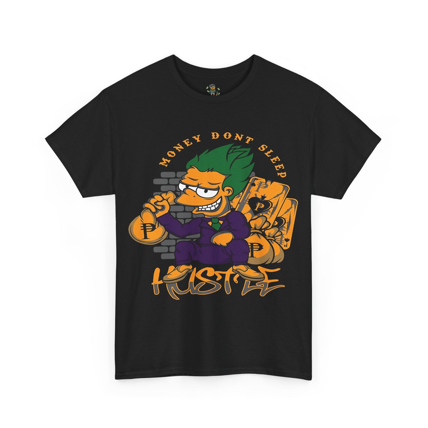 Money Don't Sleep' Graphic Tee for Hustlers