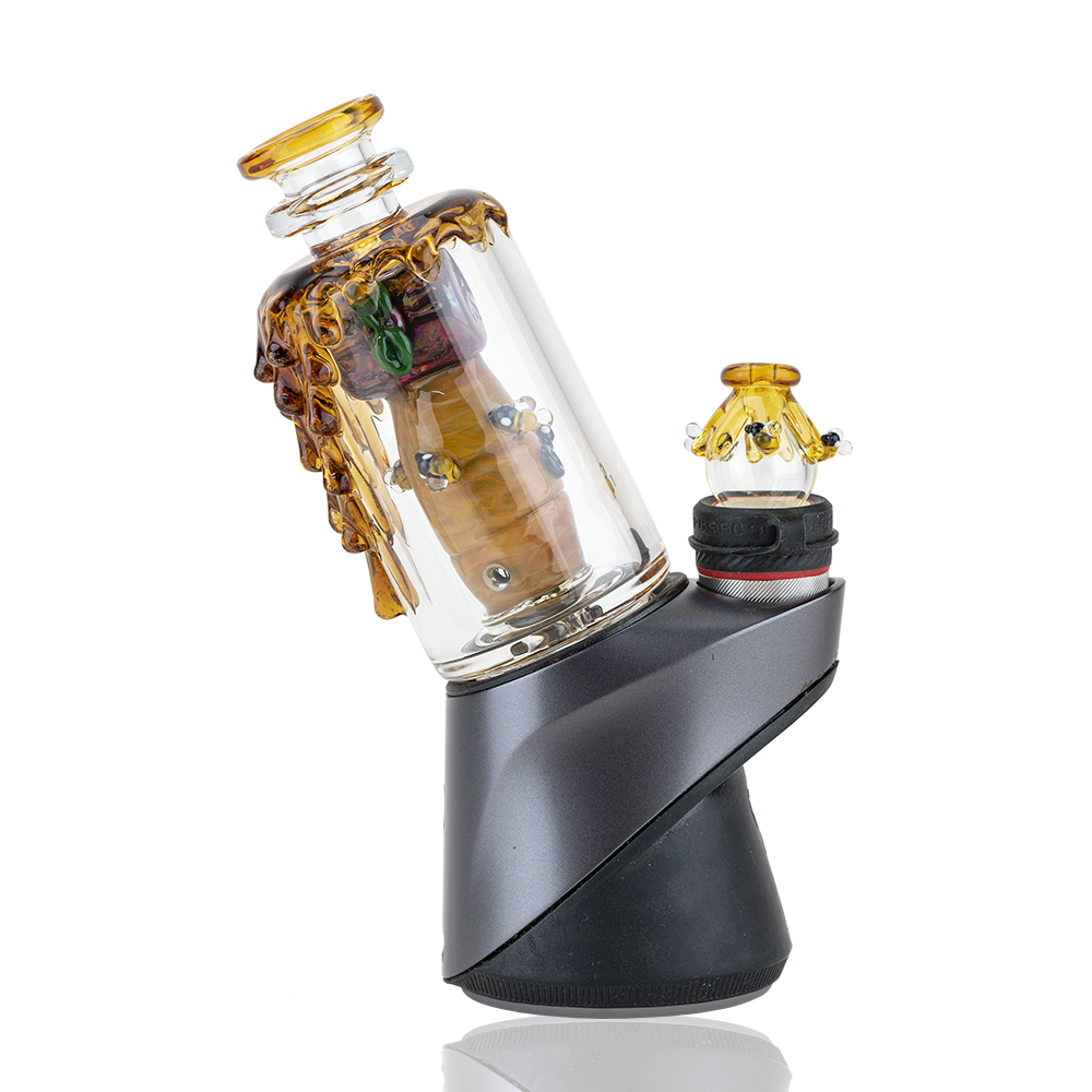 "Save the Bees" PuffCo Peak/Peak Pro Glass Attachment