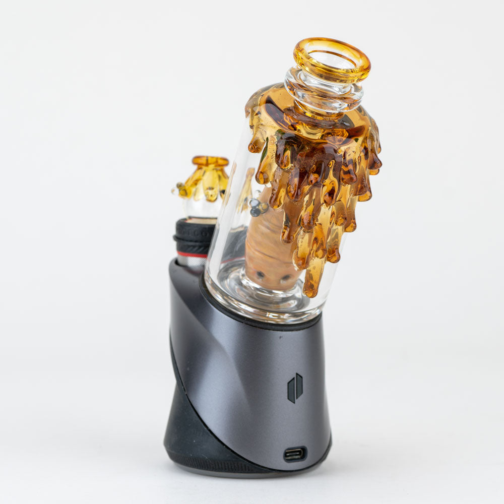 "Save the Bees" PuffCo Peak/Peak Pro Glass Attachment