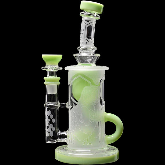 Calibear Sandblasted Flower Of Life Klein Recycler