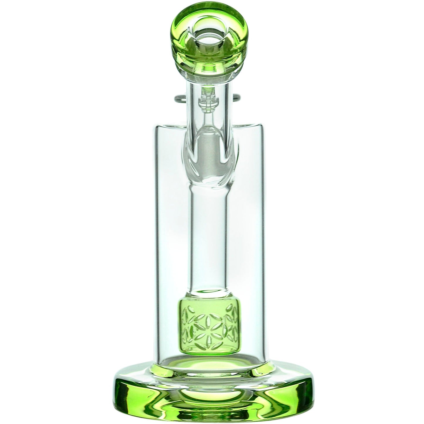 Glassic Seed of Life Percolator Glass Upright Bubbler