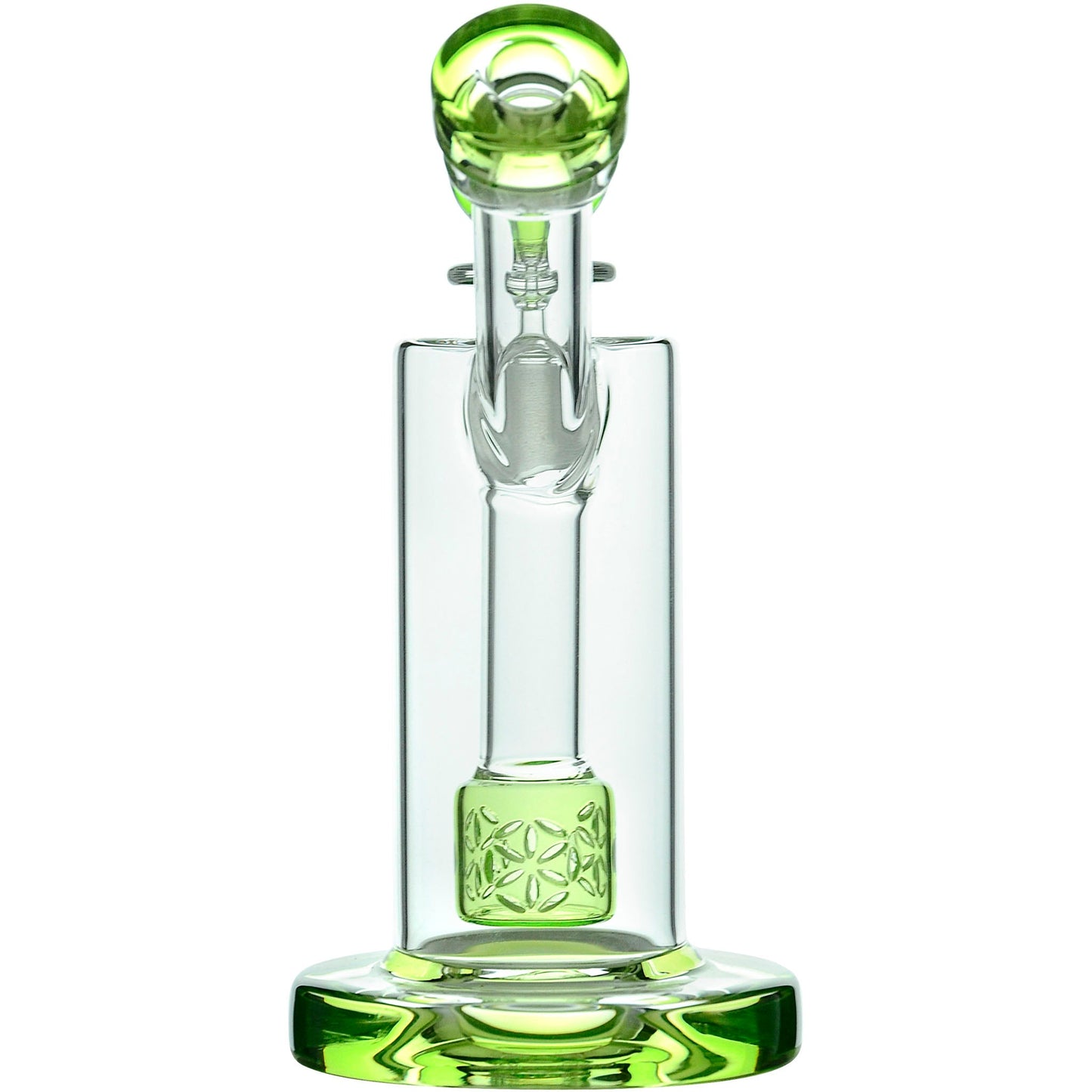 Glassic Seed of Life Percolator Glass Upright Bubbler