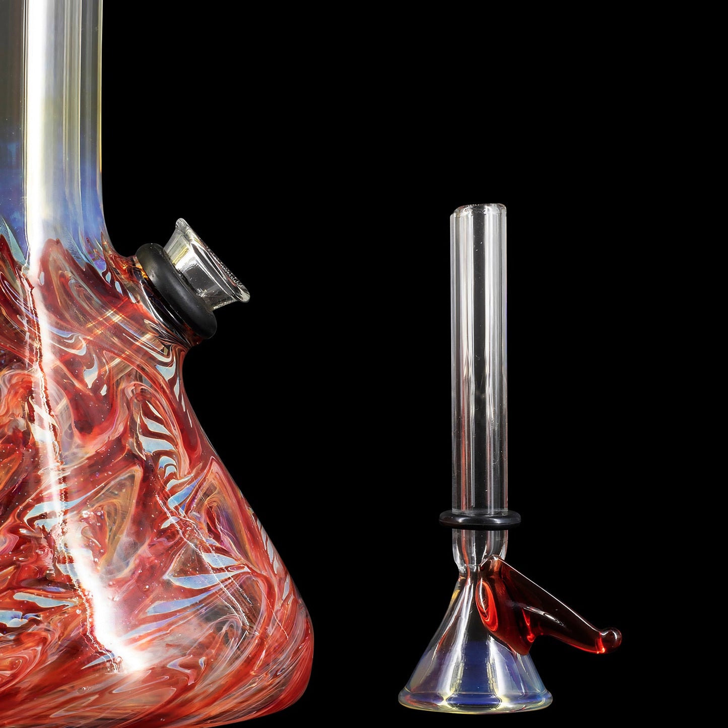 "Elemental Beaker" 8" Classic Color Beaker Bong