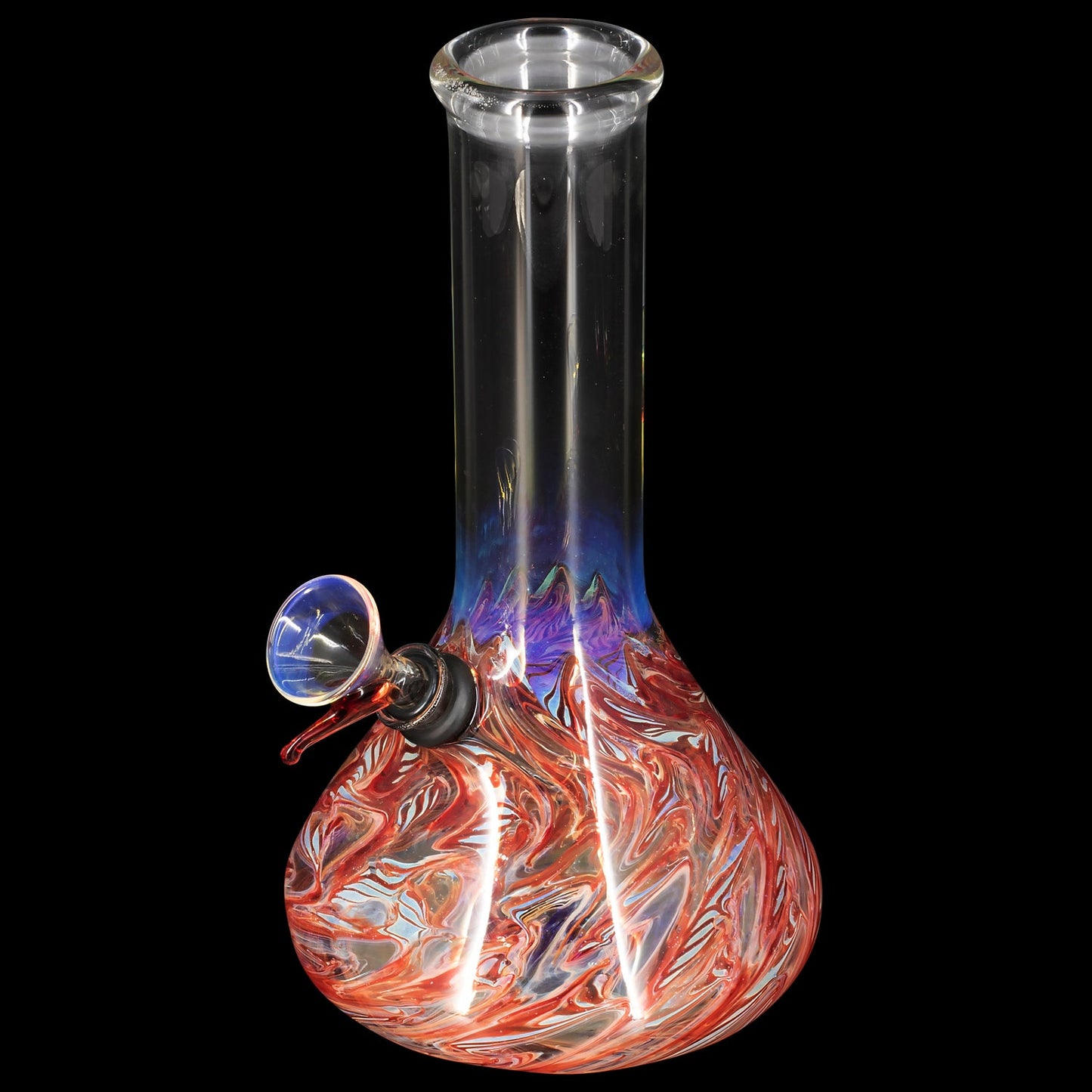 "Elemental Beaker" 8" Classic Color Beaker Bong