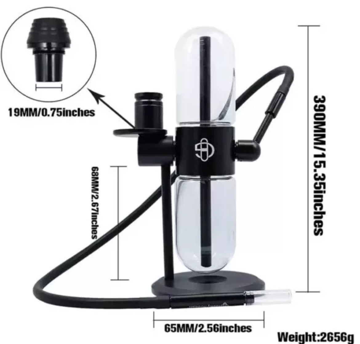 Non branded 360 Gravity Hookah