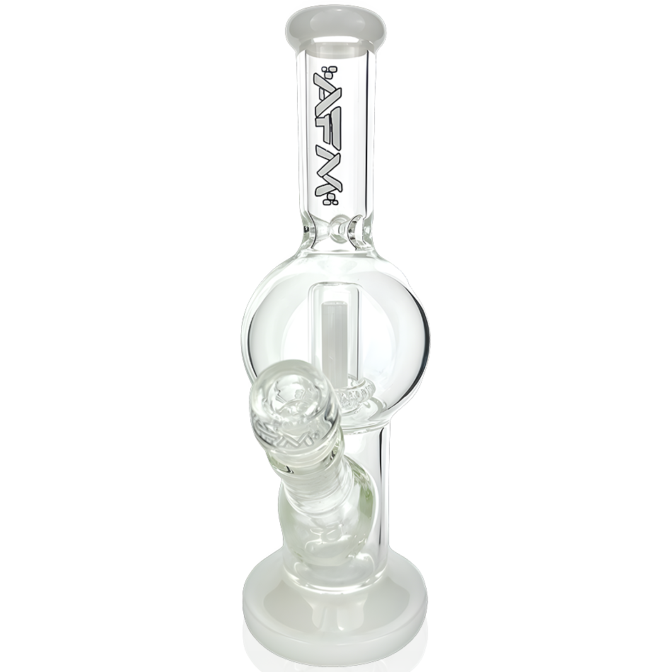 AFM 10″ Bubble Chamber Straight Tube Bong