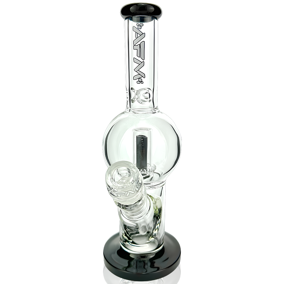 AFM 10″ Bubble Chamber Straight Tube Bong
