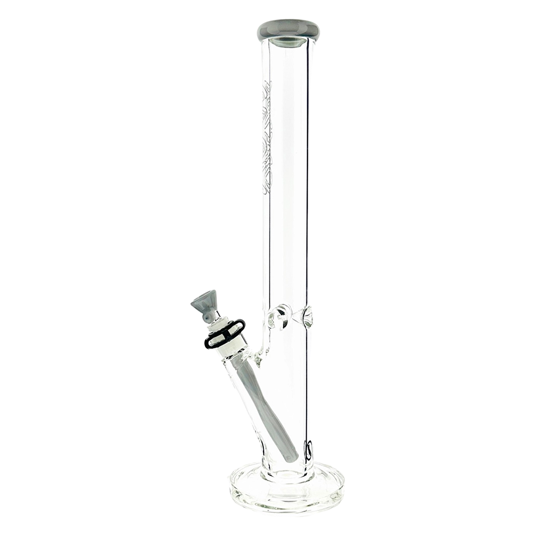 18" x 9MM MAV Maze Accented Straight Bong