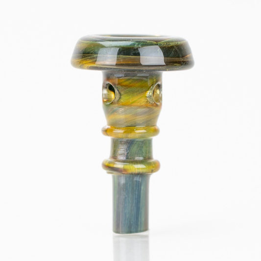 Empire Glassworks PuffCo Peak Pro 3D XL Chamber Glass Joystick Cap - Vintage